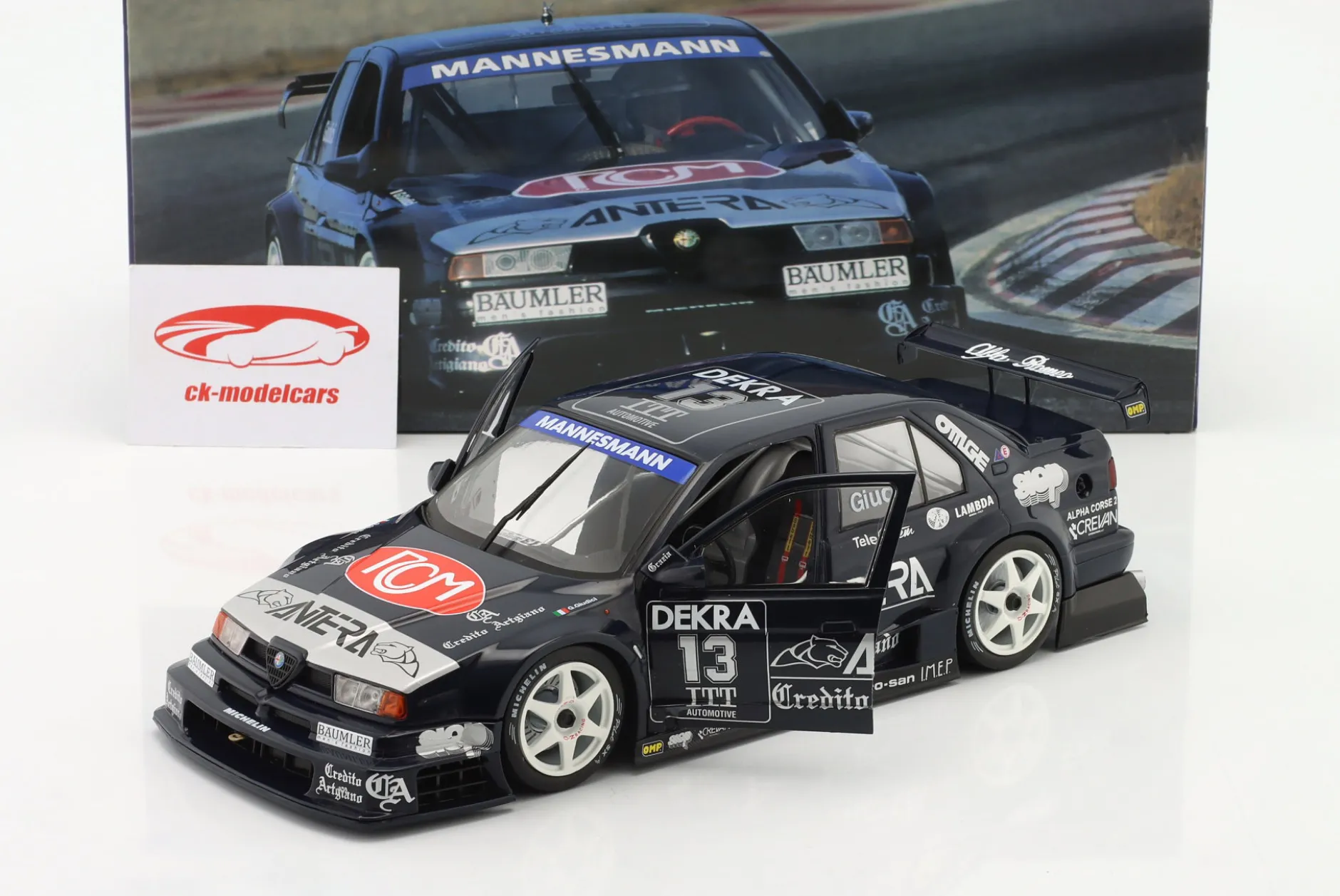 Gianni Giudici Alfa Romeo 155 V6 Ti #13 DTM / ITC 1995 1:18 WERK83