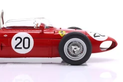 Graf Berghe v. Trips Ferrari 156 Sharknose #20 Frankreich GP Formel 1 1961 1:18 WERK83