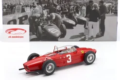 Graf Berghe v. Trips Ferrari 156 Sharknose #3 Sieger Niederlande GP Formel 1 1961 1:18 WERK83
