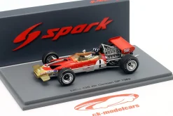 Graham Hill Lotus 49B #1 4th Deutschland GP Formel 1 1969 1:43 Spark