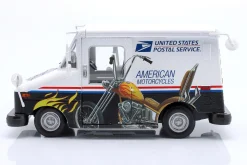 Grumman LLV United States Postal Service (USPS) weiß / schwarz 1:18 Greenlight
