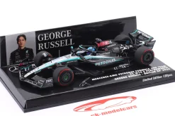 G. Russell Mercedes-AMG F1 W15 #63 British GP Formel 1 2024 1:43 Minichamps