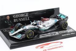G. Russell Mercedes-AMG F1 W13 #63 3rd Ungarn GP Formel 1 2022 1:43 Minichamps