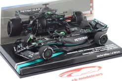 G. Russell Mercedes-AMG F1 W14 #63 7th Bahrain GP Formel 1 2023 1:43 Minichamps