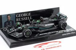 G. Russell Mercedes-AMG F1 W14 #63 7th Bahrain GP Formel 1 2023 1:43 Minichamps