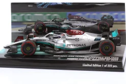 G. Russell Mercedes-AMG F1 W13 #63 4th Bahrain GP Formel 1 2022 1:43 Minichamps