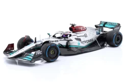 G. Russell Mercedes-AMG F1 W13 #63 5th Monaco GP Formel 1 2022 1:18 Minichamps