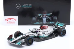 G. Russell Mercedes-AMG F1 W13 #63 5th Monaco GP Formel 1 2022 1:18 Minichamps