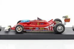 G. Villeneuve Ferrari 312 T4 #12 2nd Frankreich GP Formel 1 1979 1:43 Brumm