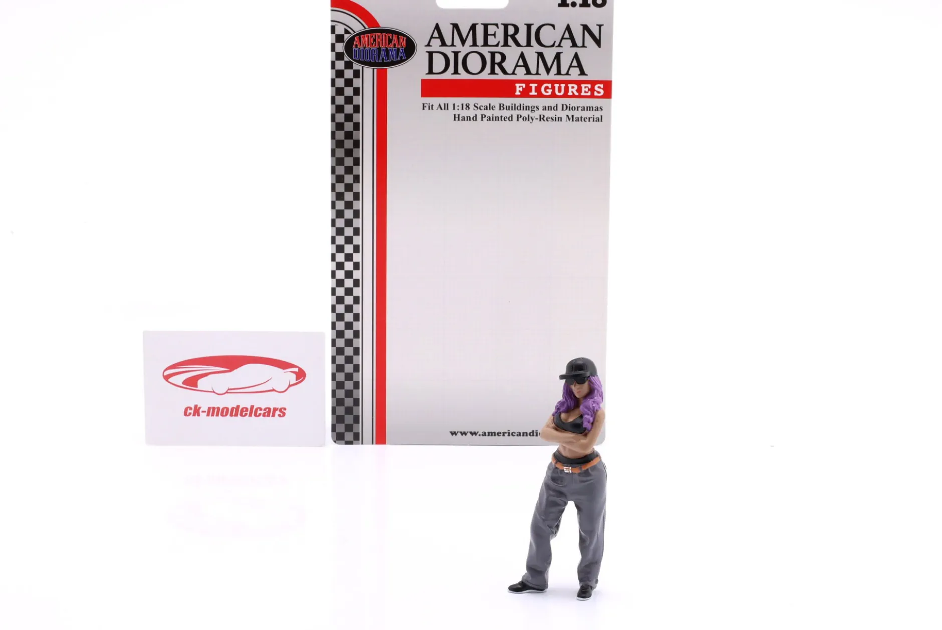 Hanging Out 3 Figur 2 1:18 American Diorama