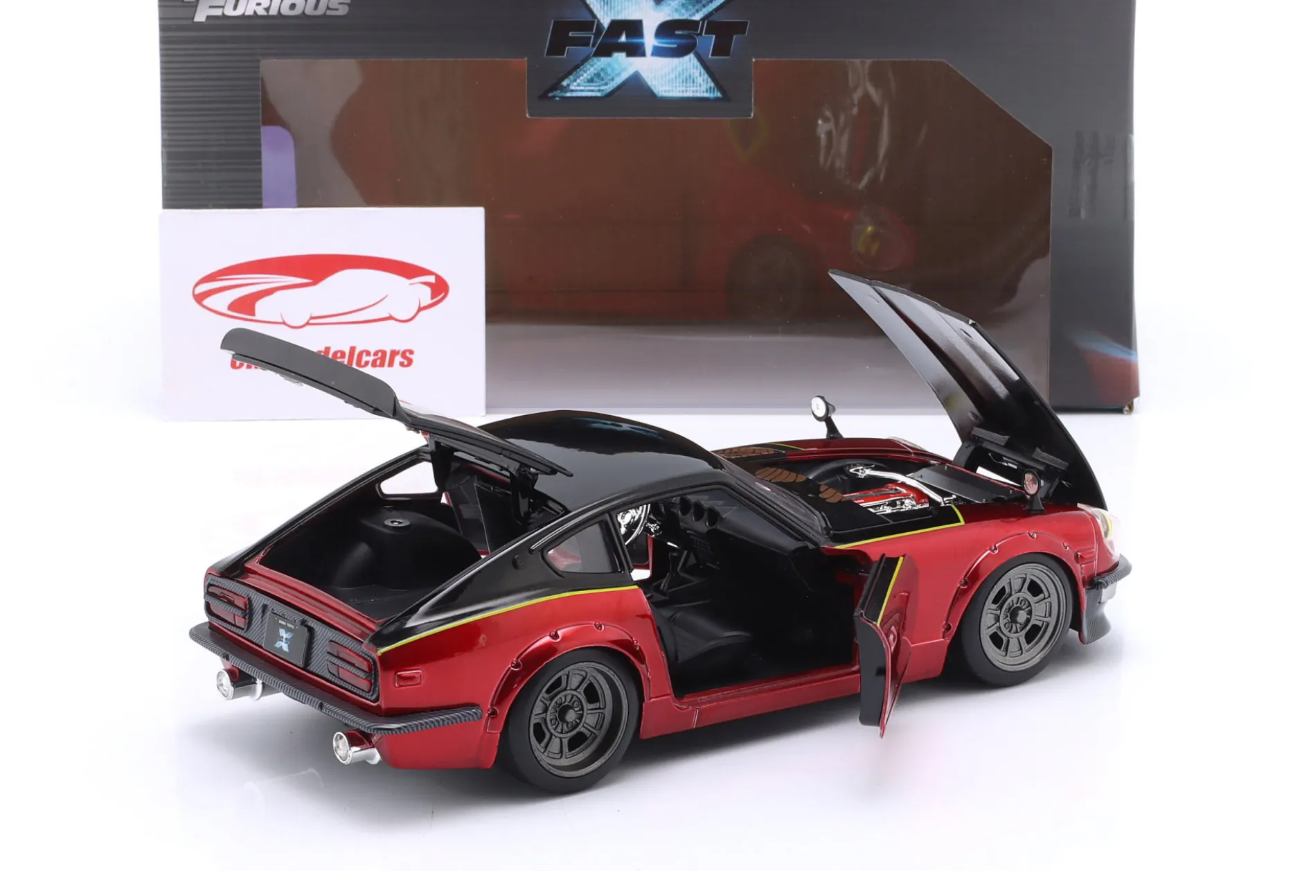 Han's Datsun 240Z Baujahr 1972 Film Fast X (Fast & Furious 10) 1:24 Jada Toys
