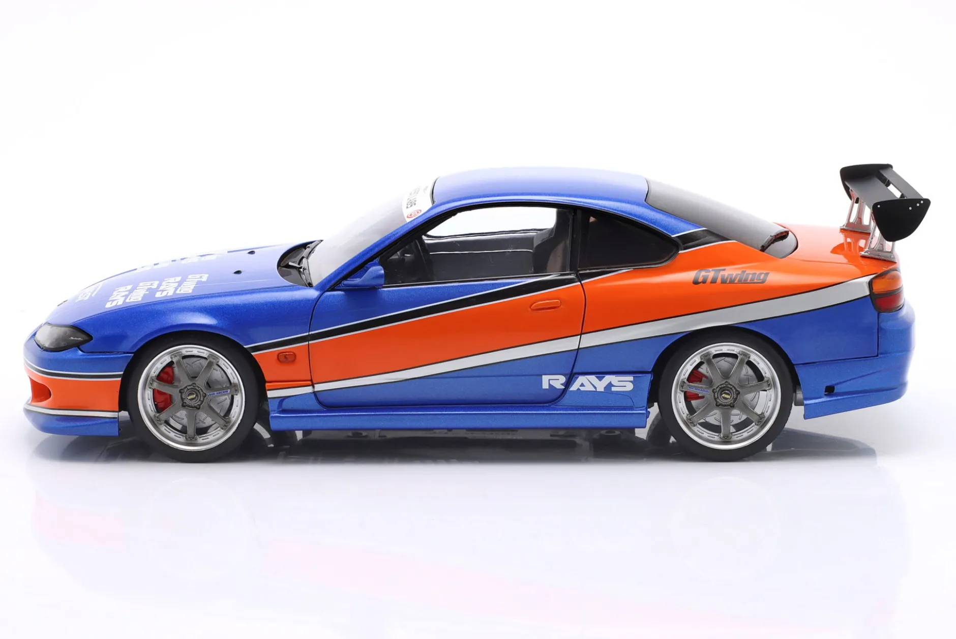 Han's Nissan Silvia (S15) Spec-S "Mona Lisa" Fast & Furious Tokyo Drift (2006) 1:18 Solido