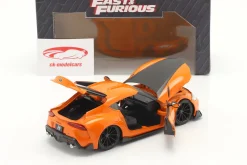Han's Toyota GR Supra Fast & Furious 9 (2021) orange / schwarz 1:24 Jada Toys