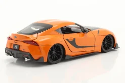 Han's Toyota GR Supra Fast & Furious 9 (2021) orange / schwarz 1:24 Jada Toys