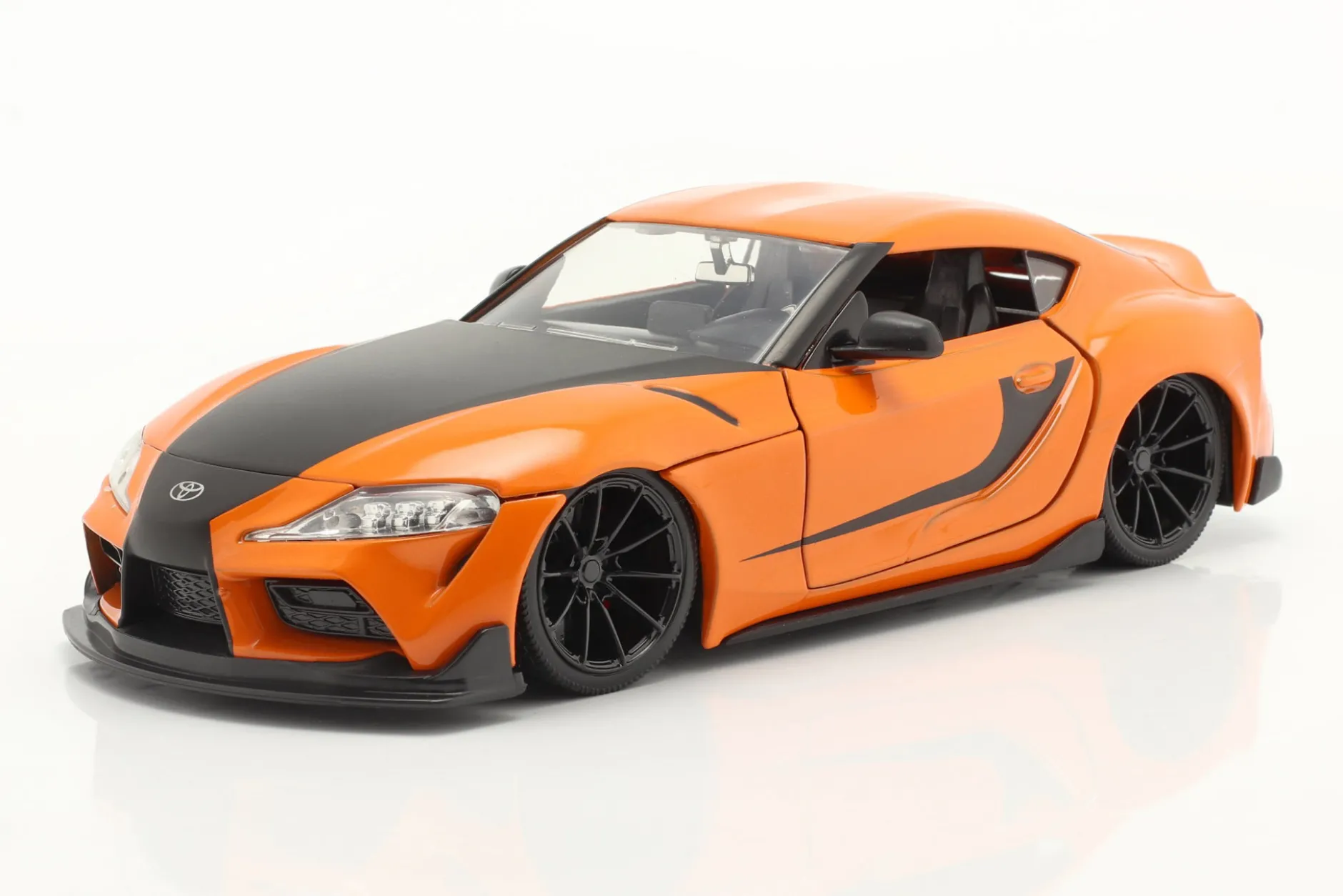 Han's Toyota GR Supra Fast & Furious 9 (2021) orange / schwarz 1:24 Jada Toys