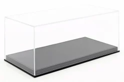 Hochwertige Acryl Vitrine für Modellautos im Maßstab 1:18 schwarz BBR