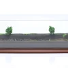 Hochwertige Acryl Vitrine mit Diorama-Bodenplatte Forest Road 1:43 Atlantic