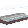Hochwertige Acryl Vitrine mit Diorama-Bodenplatte Murefte - Sea Side 1:43 Atlantic
