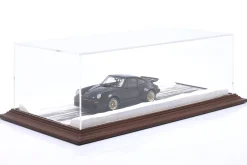 Hochwertige Acryl Vitrine mit Diorama-Bodenplatte Snow Road 1:43 Atlantic