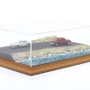 Hochwertige Acryl Vitrine mit Diorama-Bodenplatte Ocean Drive 1:24 / 1:18 Atlantic