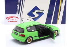 Honda Civic (EG6) Baujahr 1991 neongrün 1:18 Solido