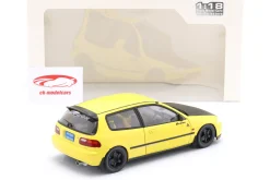 Honda Civic EG6 Spoon Baujahr 1991 gelb 1:18 Solido