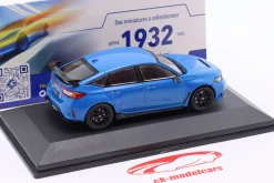 Honda Civic Type R (FL5) Baujahr 2022 racing blau 1:43 Solido