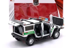 Hummer H2 US Border Patrol 2003 weiß / grün 1:18 Highway61
