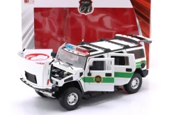 Hummer H2 US Border Patrol 2003 weiß / grün 1:18 Highway61