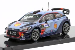 Hyundai i20 Coupe WRC #5 Winner Rallye Tour de Corse 2017 Neuville, Gilsoul 1:43 Ixo