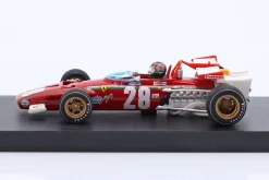 Ignazio Giunti Ferrari 312B #28 4th Belgien GP Formel 1 1970 mit Fahrerfigur 1:43 Brumm
