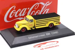 International KB8 Coca-Cola Lieferwagen Baujahr 1948 gelb 1:72 Edicola
