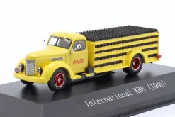 International KB8 Coca-Cola Lieferwagen Baujahr 1948 gelb 1:72 Edicola