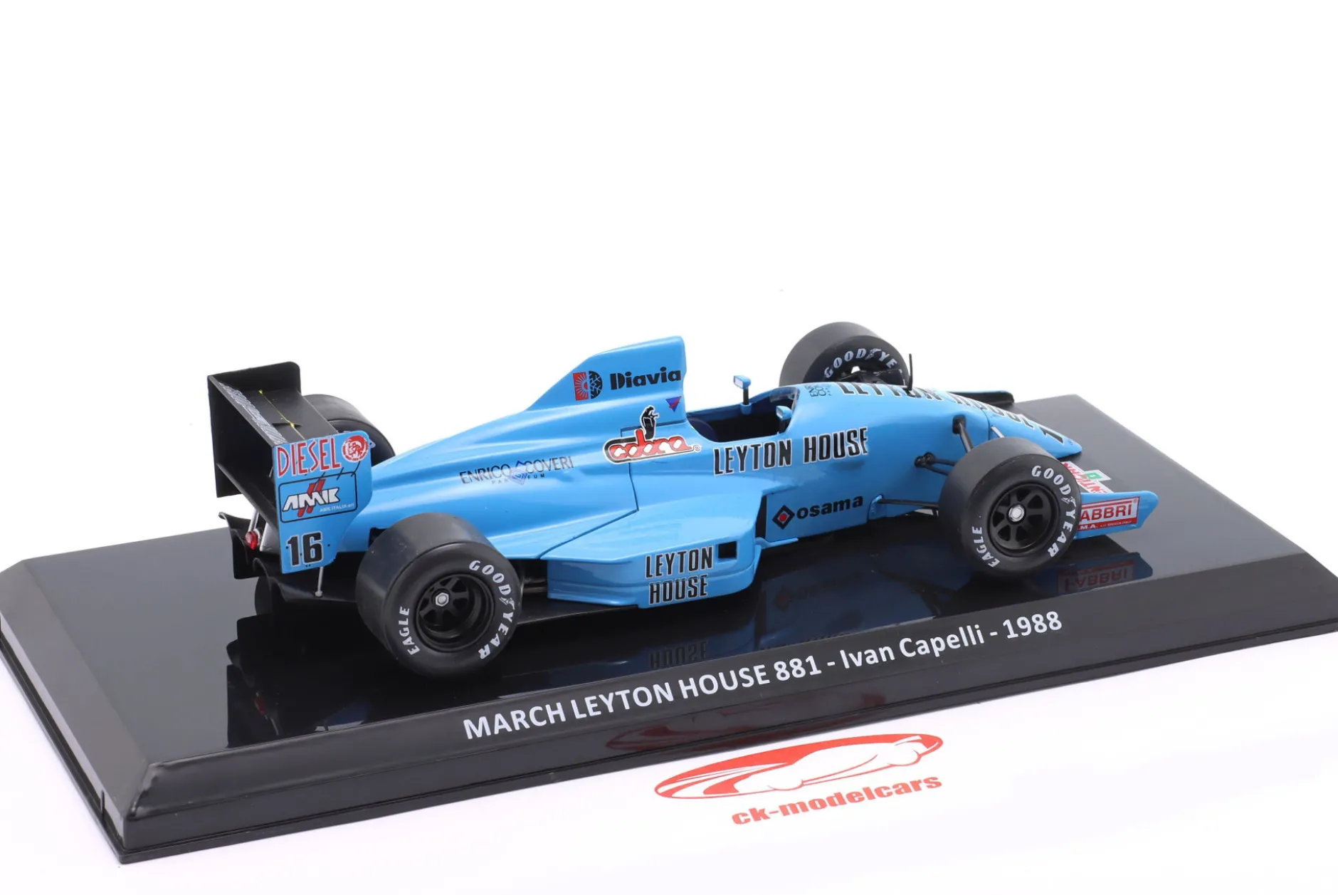 Ivan Capelli March 881 #16 Formel 1 1988 1:24 Premium Collectibles