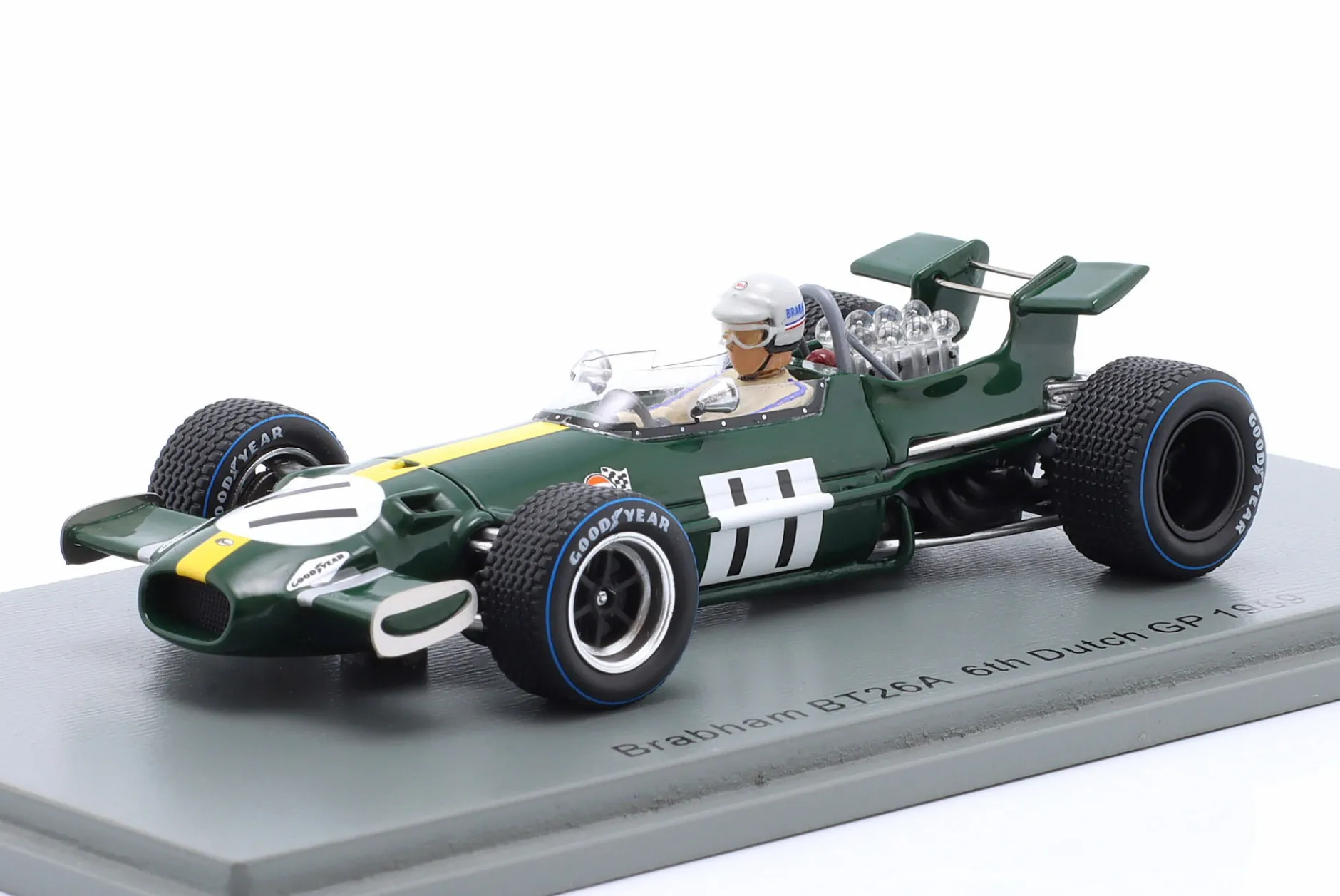 Jack Brabham Brabham BT26A #11 6th Niederlande GP Formel 1 1969 1:43 Spark