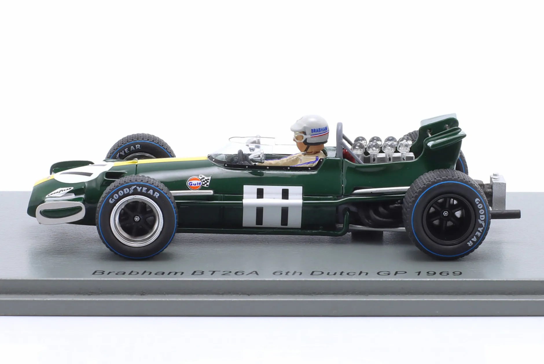 Jack Brabham Brabham BT26A #11 6th Niederlande GP Formel 1 1969 1:43 Spark