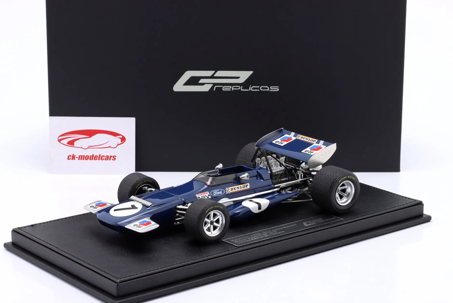 Jackie Stewart March 701 #1 Sieger Spanien GP Formel 1 1970 1:18 GP Replicas