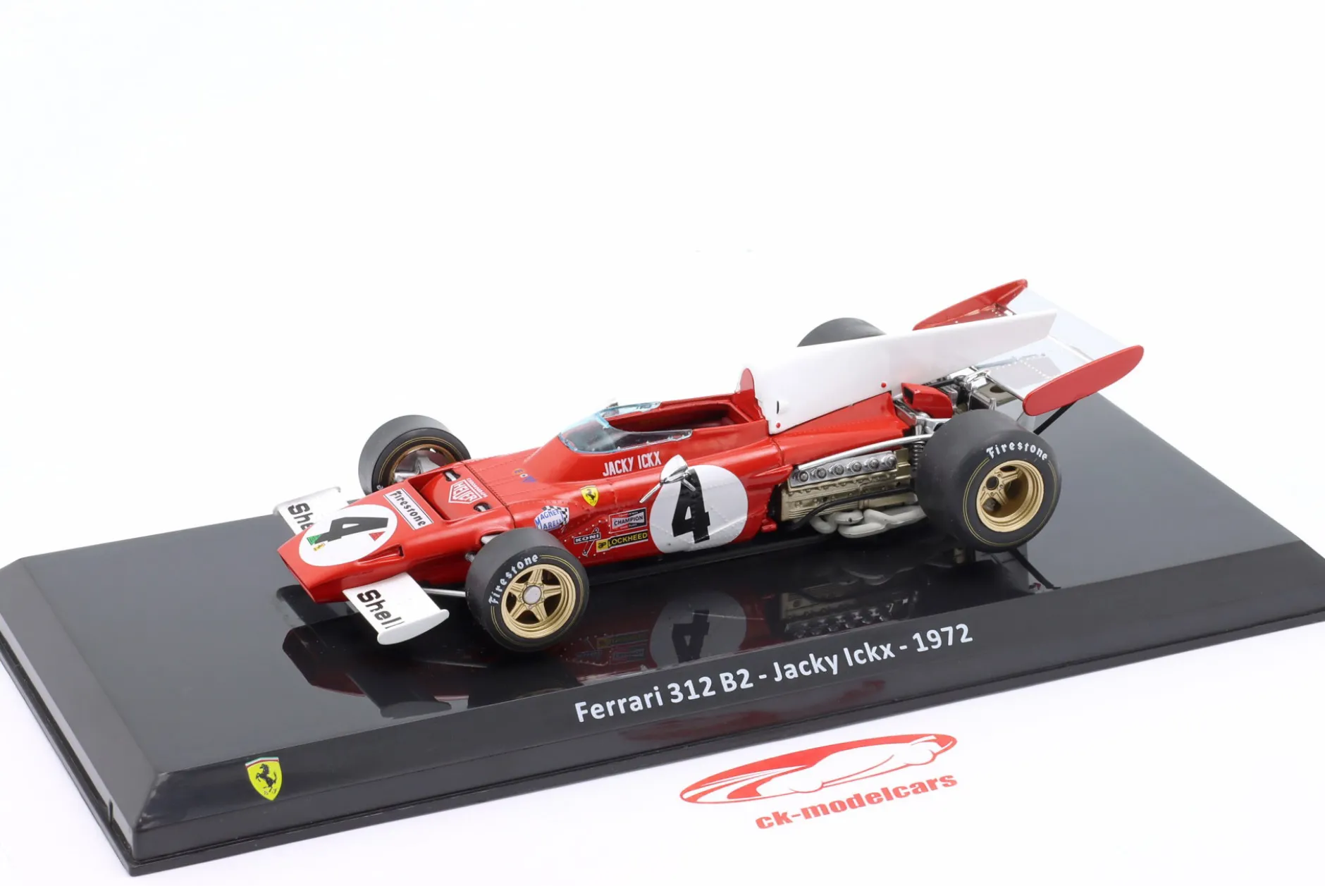 Jacky Ickx Ferrari 312B2 #4 Formel 1 1972 1:24 Premium Collectibles