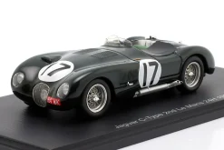 Jaguar C-Type #17 2nd 24h LeMans 1953 Walker, Moss 1:43 Spark