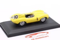 Jaguar D-Type #10 3rd 24h LeMans 1955 Claes, Swaters 1:43 Altaya