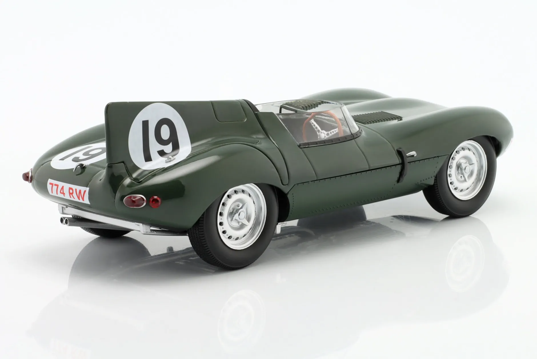 Jaguar D-Type #19 Sieger 12h Sebring 1955 Hawthorn, Walters 1:18 CMR