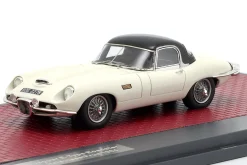Jaguar E-Type Roadster Italsuisse / Frua Closed Top Baujahr 1964 weiß 1:43 Matrix