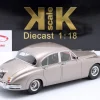 Jaguar MK II 3.8 LHD Baujahr 1959 perlsilber 1:18 KK-Scale