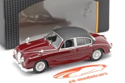 Jaguar MK II TV-Serie Inspector Morse (1987-2000) dunkelrot 1:43 Cararama
