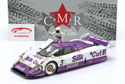 Jaguar XJR-12 #3 Sieger 24h LeMans 1990 mit Fahrerfigur 1:18 CMR