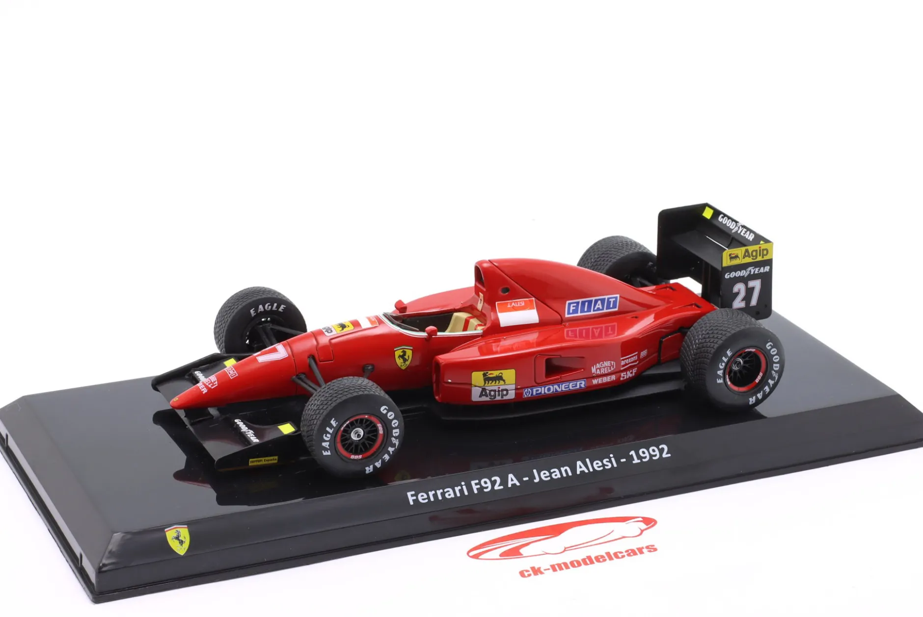 Jean Alesi Ferrari F92A #27 Formel 1 1992 1:24 Premium Collectibles