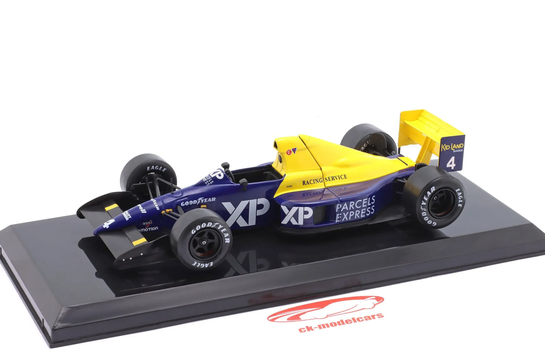 Jean Alesi Tyrrell 018 #4 Formel 1 1989 1:24 Premium Collectibles