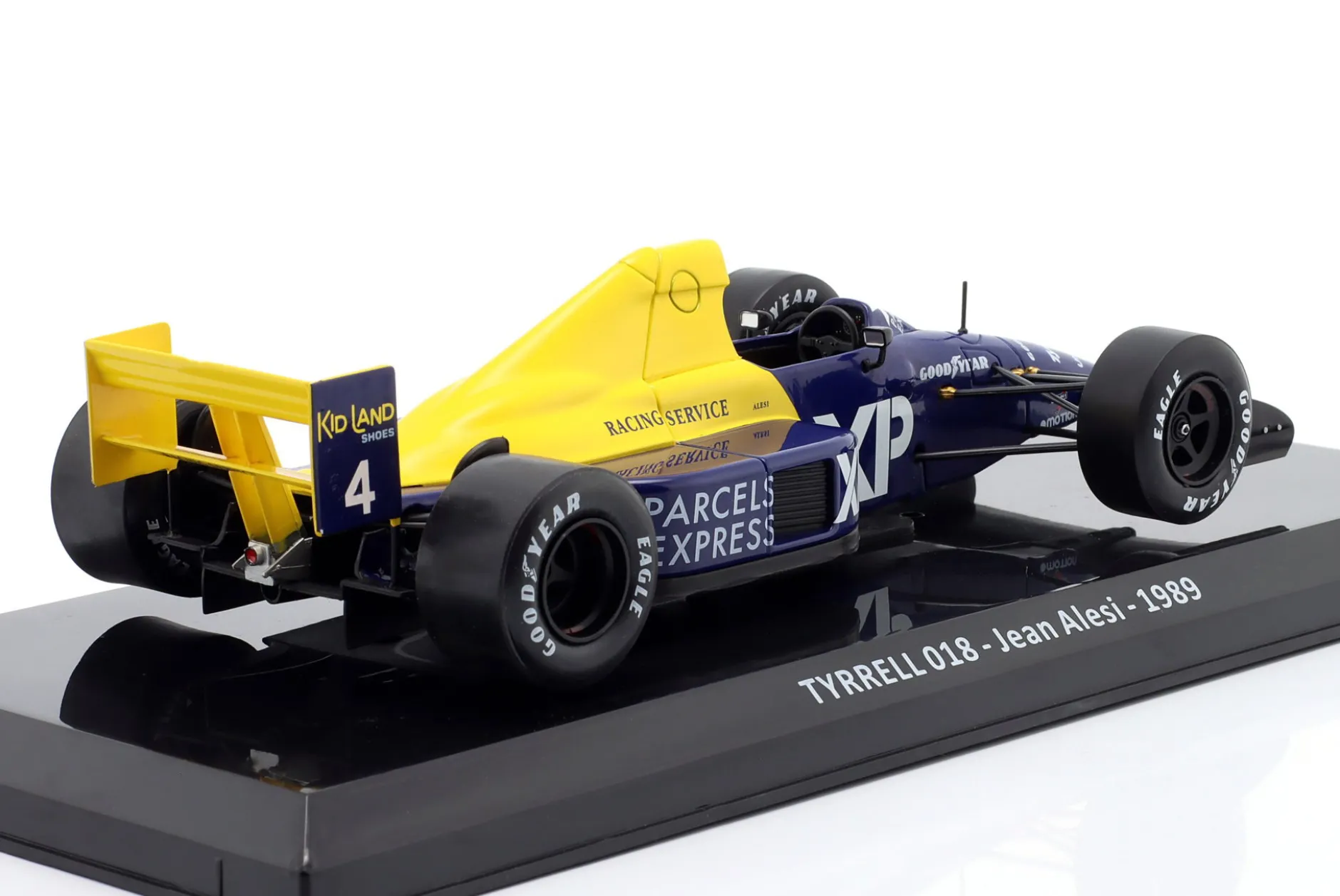 Jean Alesi Tyrrell 018 #4 Formel 1 1989 1:24 Premium Collectibles
