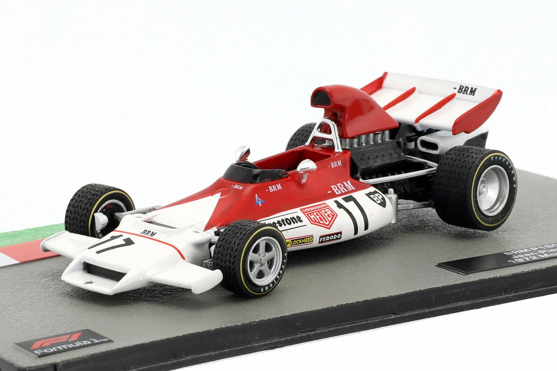 Jean-Pierre Beltoise BRM P160B #17 Sieger Monaco GP Formel 1 1972 1:43 Altaya