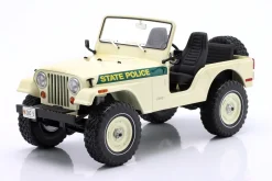 Jeep CJ-5 Maryland State Police 1983 creme weiß 1:18 Greenlight